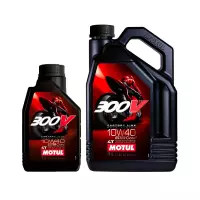 Lot motul 300v 10w40 4l +1l offert