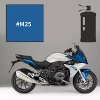 Peinture en spray bmw lupin blue pearl r 1200 rs 2015-2017