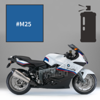 Peinture en spray bmw lupin blue pearl k 1300 s motorsport 2015