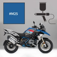 Peinture bmw lupin blue pearl r 1200 gs rally 2017/2018