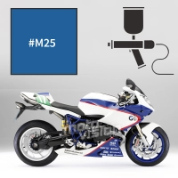 Peinture bmw lupin blue pearl hp2 sport 2010-2011