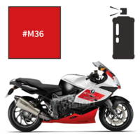 Peinture en spray bmw racing red k 1300 s 30th 2013-2014