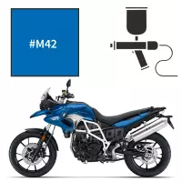 Peinture bmw racing blue f 700 gs 2017