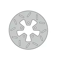 Disque de frein arrière type rond fe.m434