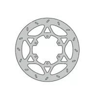 Disque de frein arrière type rond fe.m458