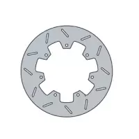 Disque de frein arrière type rond fe.m459