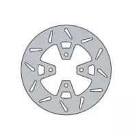 Disque de frein arrière type rond fe.m484