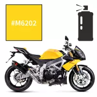 Peinture en spray aprilia sunlit yellow rsv4 tuono v4 r 2011-2014