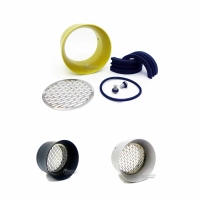 Grille d'entrée d'air en aluminium cnc pour bmw nine-t