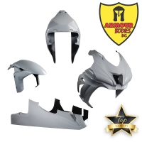 Kit carénage fibre flexoresin apprêté kawasaki zx10r 2016-2019