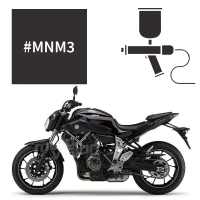 Peinture yamaha matt lunar grey mt07 2014-2017