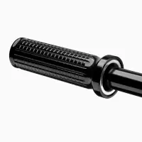 Poignées aluminium mo.grip noires sans embouts motogadget