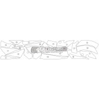 Film de protection anti-gravion eazi-guard® pour suzuki   gsxr600/750 2011-2017