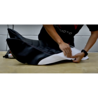 Montage de kit gel luimoto + montage couvre-selle biplace (origine ou luimoto)