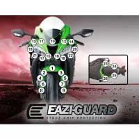 Film de protection anti-gravion eazi-guard® pour kawasaki  zx10r  2016-2017