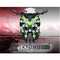 Film de protection anti-gravion eazi-guard® pour kawasaki  z1000sx  2017