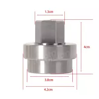 Douille pour écrou d'arbre à cames pour ducati 28mm