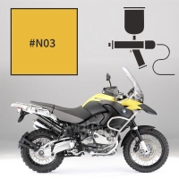 Peinture bmw shine yellow pearl r 1200 gs adventure 2010-2011