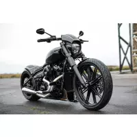 Ensemble de couvercles d'essieu avant softail m8 2018-2025