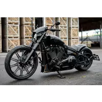Ensemble de couvercles d'essieu avant softail m8 2018-2025