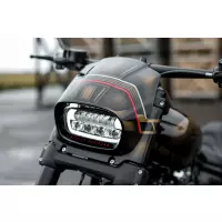 Carénage de phare softail fat bob fxfb fxfbs série "aggressor" 2018-2025