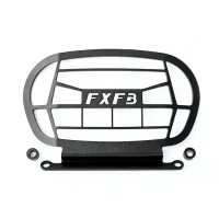 Grille de phare softail fat bob fxfb fxfbs série "aggressor" 2018-2025, grille
