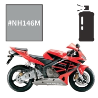 Peinture en spray honda accurate silver cbr600f 2001 2004