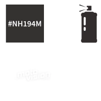 Peinture en spray honda heavy grey metallic cbr600f 1997-1998