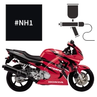 Peinture honda gloss black cbr600f 1992-2000 2005-2007
