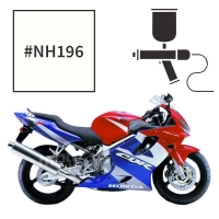 Peinture en spray honda ross white cbr600f 1991-2001