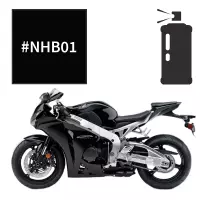 Peinture tricouche en spray honda graphite black cbr1000rr 2006-2016