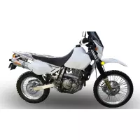 Pot gpr tri-ovale inox - homologué  - suzuki dr 650 se sp 46 1996/11