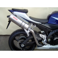 Pot gpr aluminium ovale - homologué  - suzuki gsr 600 2006/11 ghost line