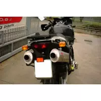 Pot gpr tri-ovale inox - homologué  - suzuki v-strom 1000 2003/12