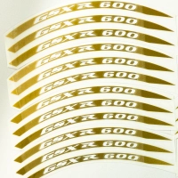 Liserets de jantes suzuki gsx-r 600 - couleur or