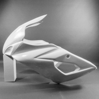 Carénage avant poly racing piste suzuki 1000 2005-2006