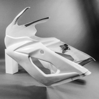 Carénage avant poly racing piste suzuki 1000 2005-2006