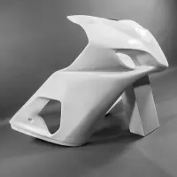 Carénage avant poly racing piste suzuki 1000 2003-2004