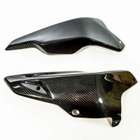 Sabot en deux parties carbone vernis pour mv agusta brutale 800rr 2018