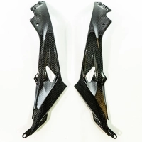 Ecopes de réservoir  carbone brillant bmw s1000r 2014 - 2018 / s1000rr 2015 - 2018