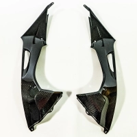 Ecopes de réservoir  carbone brillant bmw s1000rr 2009 - 2014