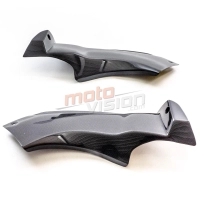 Paire de caches latéraux carbone kawasaki zx6r 2003 - 2004