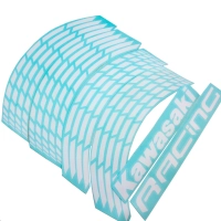 Liserets de jantes kawasaki racing 17"