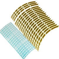 Liserets de jantes ducati or