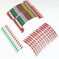 Liserets de jantes the doctor - couleur rouge