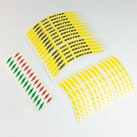 Liserets de jantes the doctor - couleur jaune