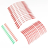 Liserets de jantes the doctor - couleur rouge