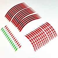 Liserets de jantes the doctor - couleur rouge