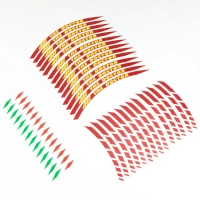 Liserets de jantes the doctor - couleur rouge