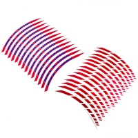 Liserets de jantes suzuki gsx-r 1000 - couleur rouge